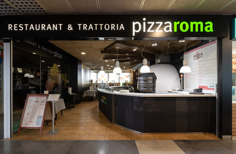 Establiment Pizza Roma Restaurant illa Carlemany