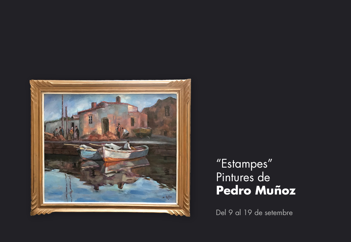 Exposició 'Estampes' pintures de Pedro Muñoz
