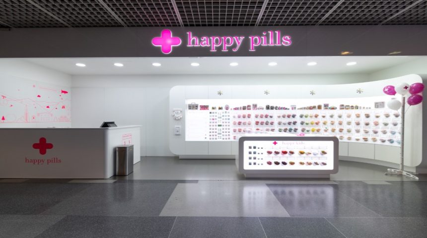 Happy Pills, una fantasiosa botiga de llaminadures
