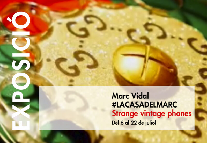 Exposició Strange vintage phones de Marc Vidal a illa Carlemany