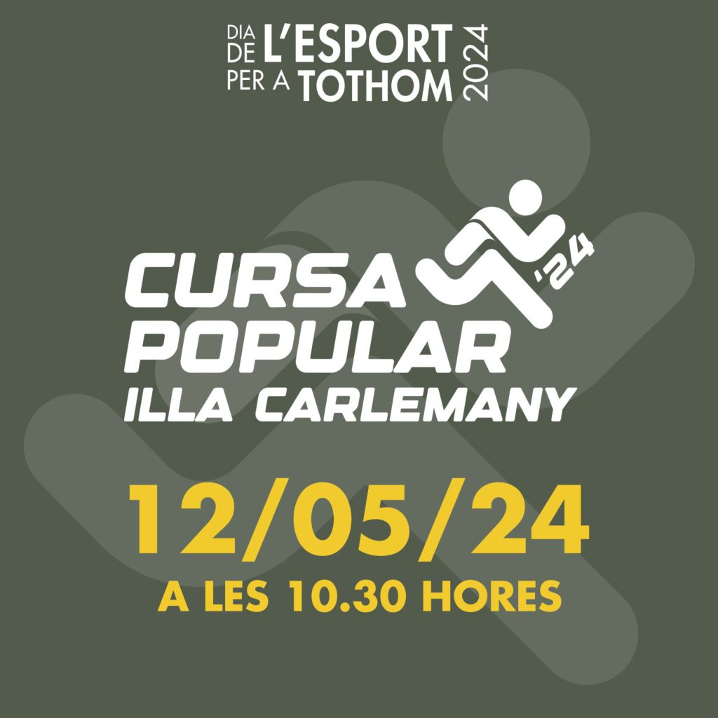 Participa a la Cursa Popular illa Carlemany 2024!