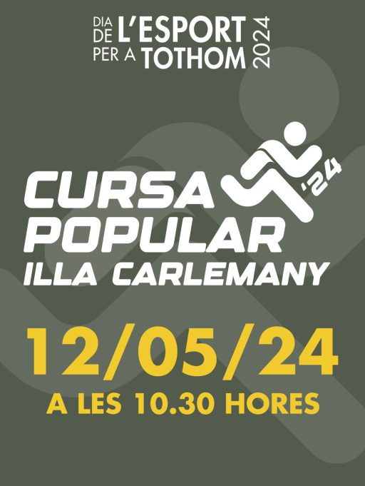 Participa a la Cursa Popular illa Carlemany 2024!